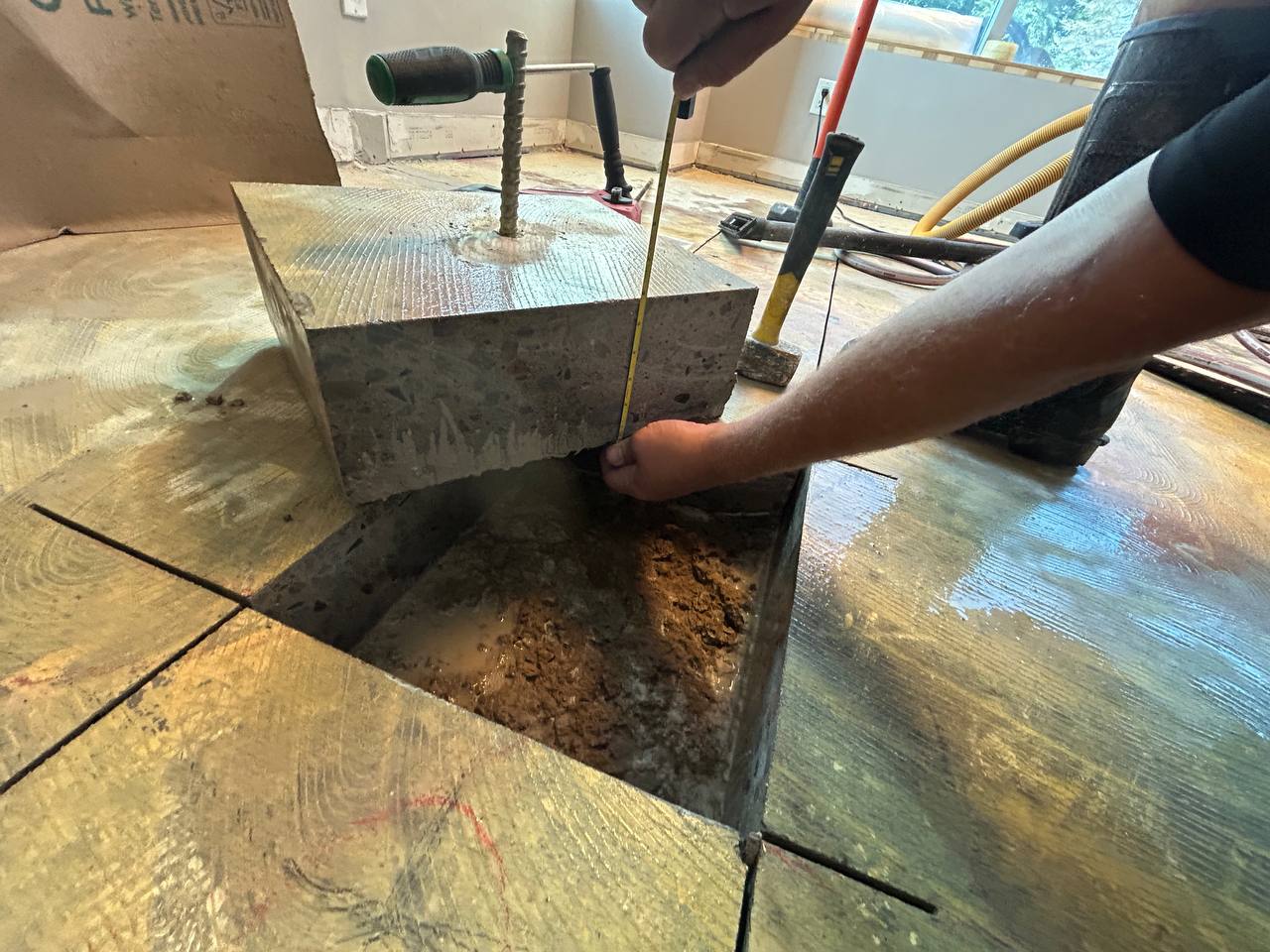 concrete saw cutting